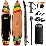CALA Ikatere 2023 Stand Up Paddling Board Set, i-SUP aufblasbar, Robustes Surfboard mit...