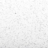 Baumwollputz Shop Baumwollputz Schneeweiß mit feinen schwarzen Effekten –...