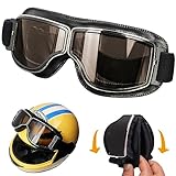Motorcycle Goggles Windproof Motorcycle Goggles Windproof Motorcycle Goggles Retro Aviator...