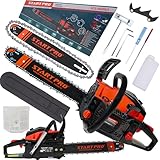 StartPro Benzin Baumpflegesäge SCS-4050E/1 Kettensäge | 2 Takt Benzinmotor 1900W...