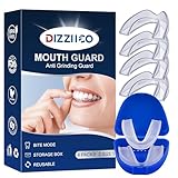 Knirscherschiene Für Nacht, 4 Stück, 2 Größen, Mouth Guard, Benutzt für Reduziert...