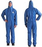 3M (4515-3XL) Einweg-Schutzanzug für Arbeitskleidung, 4515-3XL, Blau, 20 Stück