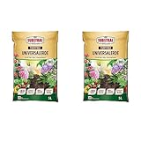 Substral Naturen Universalerde Bio & torffrei, für Zimmer-, Balkon und Kübelpflanzen, in...