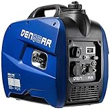 DENQBAR Inverter Stromgenerator DQ-2100 2100W, Benzin Stromerzeuger mit 230V, USB...