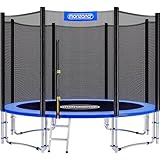 MONZANA® Trampolin Ø 305 cm TÜV SÜD GS zertifiziert Komplettset mit...