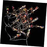 DIKACA 1 Stück Lichterkette Pfosten Schnur Anhänger Rohr Fenster Baum Neon Markise...