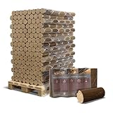 Pollmeier Holzbriketts Premium Buchenholz Hartholz Kamin Ofen Brenn Holz Heiz Grill Smoker...
