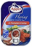 Appel Heringsfilets - Traditionelles Fischfilet vom Hering in Tomaten-Creme -...