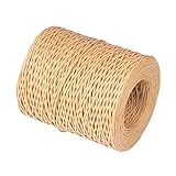 HSTWODE Papierdraht Eisendraht,Papierkordel 0.4mm,Papierbindedraht,210M...