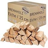 Brennholz Kaminholz Holz Eiche 5-500 kg Für Ofen und Kamin Kaminofen...