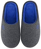 Mishansha Herren Damen Winter Hausschuhe Memory Foam Warm Leicht rutschfeste Indoor &...