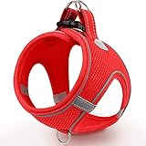 Joytale Hundegeschirr, Reflektierend Weich Gepolstert Hunde Geschirr, Air-Mesh...