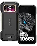 Ulefone Armor 27 Outdoor Smartphone Android 14 Handy 64MP+50MP+50MP+32MP Kamera 24GB +...