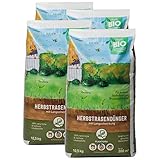 Plantura Bio-Herbstrasendünger, 3 Monate Langzeitwirkung, Kaliumdünger für maximale...