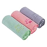 SUMEINA Handtuch Hunde, Großer Weich Hundehandtuch Hunde Bademantel Microfiber...