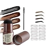 Augenbrauen Stempel, Augenbrauen Schablone, Eyebrow Stamp, Augenbrauen Tattoo,10 Sätze...