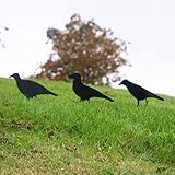 Garden Mile 3-teiliges Krähen-Schießscheiben-Set – Stahl, selbstrückstellend,...