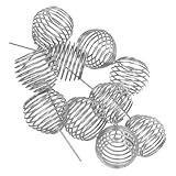 BCOATH 10 Stück Teiliges Bonsai Düngerkorb aus Edelstahl Praktische Langlebige...