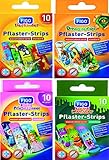 Kinder Pflaster Strips Bergmann Kinderpflaster Set, 40 x, Wasserabweisend, Hautfreundlich,...