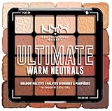 NYX Professional Makeup Lidschattenpalette mit 16 Farbtönen, Intensives und...