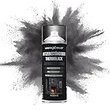 WerkXheld Ofenlack anthrazit grau 400ml – Hitzebeständiger Sprühlack für...