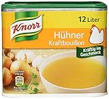 Knorr Hühner Kraftbouillon Brühe Dose 12 Liter