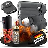 Walther PGS II mit integrierter Taschenlampe, im Set mit Kartusche, Wilhelm Pfefferspray...