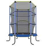 Ultrasport Kinder Indoor-Trampolin Jumper 140 cm, Spaß- und Fitnesstrampolin für Kinder...
