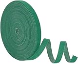 10m Pflanzenbinder Klett,10mm Pflanzenband Klettverschluss Verstellbar,Klettband Garten...