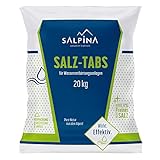 2 x SALPINA Salztabletten für Wasserenthärtungsanlagen 20kg im Sack (40kg), Entkalkung &...