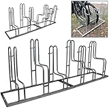 Fahrradständer Reihenparker für 6 Fahrräder feuerverzinkt 2x3...