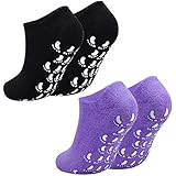 Jinlaili 2 Paar Feuchtigkeitsspendende Gelsocken, Feuchtigkeitsspendende Gel Socken mit...