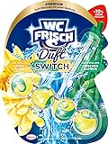 WC FRISCH Duft Switch Lotusblüte & Bambus, 1 Stück, WC-Reiniger und WC-Duftspüler,...