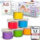 Valy&Oli® Knete - Extraweiche Vegane Kinderknete ab 1 2 3 Jahren [inkl....