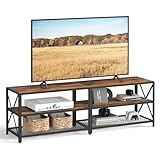 VASAGLE TV-Schrank, Fernsehtisch, Lowboard für Fernseher bis zu 70 Zoll,...