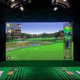 Golf Simulator impact screen, 150 Zoll dickes, schlagfestes...