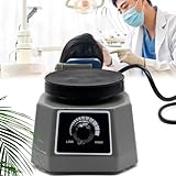 Rüttelplatte, 220V 100W Gipsrüttler Rüttelplatte Elektrisch 4'' Dental Oszillator Gips...