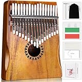 Newlam Kalimba Daumenklavier 17 Tasten Musikinstrument, Fingerklavier Instrument...