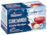 Meßmer Schneewunder | Früchtetee mit Kirsche-Marzipan-Aroma | 20 Teebeutel | Vegan |...