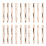BEIMEIII 20 Stück Docht für Sturmlaterne 1.3*12.5cm Baumwolle Lampendocht Öllampen...