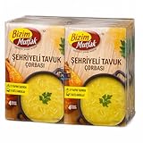 Instant Suppe – Şehriyeli Tavuk (Hühnersuppe mit Nudeln) – 10er Pack –...