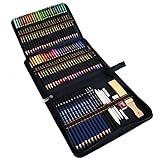 WGOT 72 Buntstifte Bleistifte Zeichnen Set, Professionelles Farbstift-Set für Erwachsene...