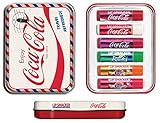 Lip Smacker Coca Cola Geschenkdose: Reiseset mit 6 Lippenpflegestiften in...