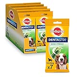 Pedigree DentaStix Daily Fresh Zahnpflegesnack für mittelgroße Hunde – Hundeleckerli...
