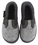 Beck Herren Bobby Hausschuhe, Grau, 36 EU