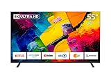 DYON Smart 55 XT-3 139 cm (55 Zoll) Fernseher (4K Ultra-HD Smart TV, HD Triple...