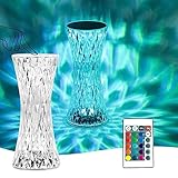 himmel LED Tischlampe aus Kristall, Moderne Kreativität Acryl Diamant Nachttischlampe...