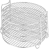 Fancial Foodi Dehydrator Ständer, 6,5 & 8 Qt, Edelstahl