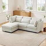 Winmores Modernes Design, Polstermöbel, Sofa, Dreisitzer-Sofa, Wohnzimmersofa, Ecksofa...