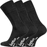 TippTexx 24 6 Paar seidige Bambus Socken, Geruchs-Killer mit Anti-Loch Garantie (as3,...
